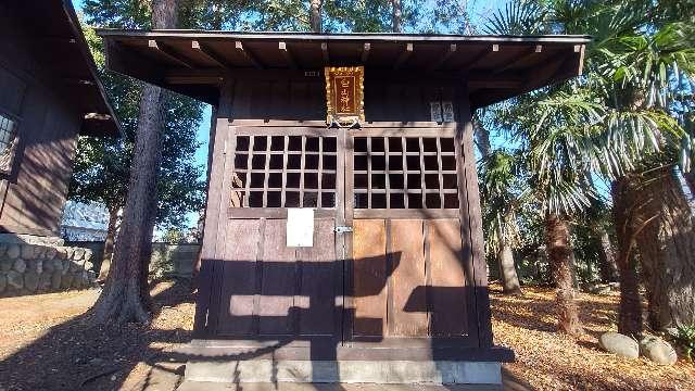 白山神社の参拝記録1