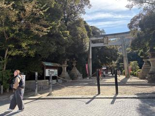 石清水八幡宮　一の鳥居の参拝記録(いけさん)