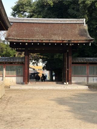 石清水八幡宮　神門の参拝記録(こーちんさん)