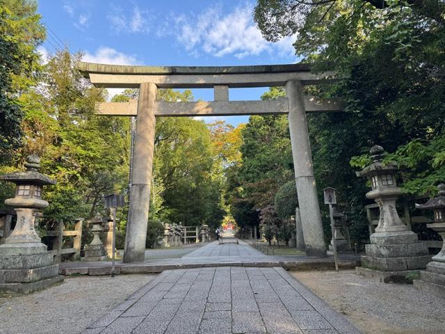 石清水八幡宮　三の鳥居の参拝記録3