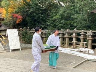 石清水八幡宮　神楽殿の参拝記録(恭子さん)