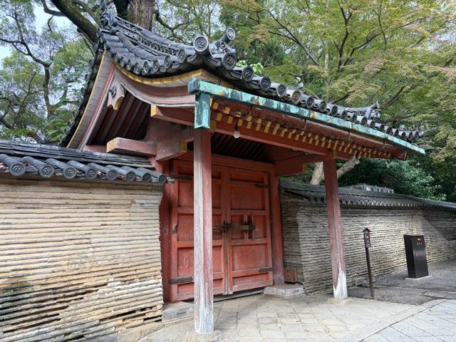 石清水八幡宮　西総門の参拝記録2