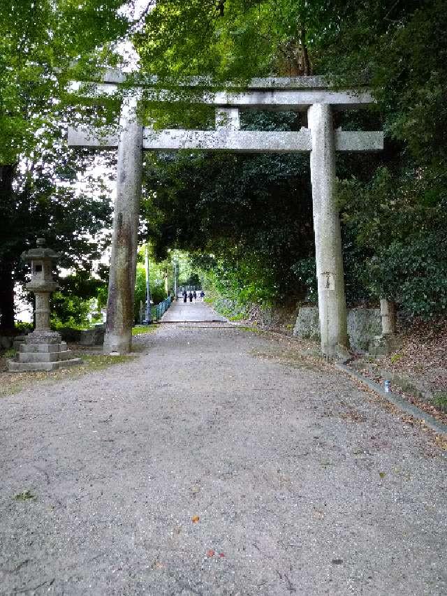 石清水八幡宮　二の鳥居の写真1