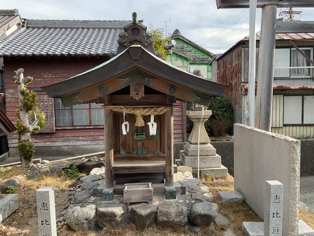 恵比須社（神明神社境内）の参拝記録1