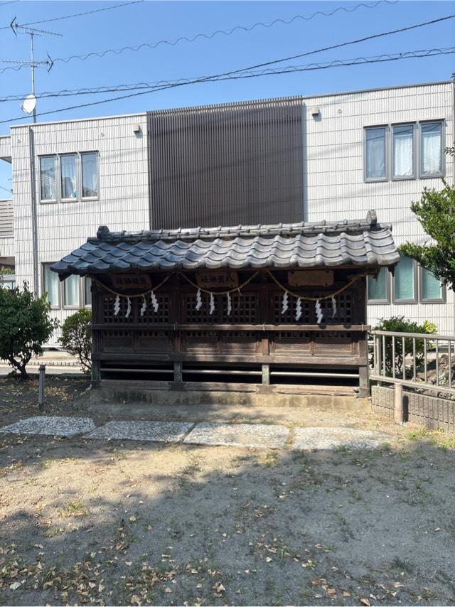 合祀社（本行徳八幡神社境内）の参拝記録1