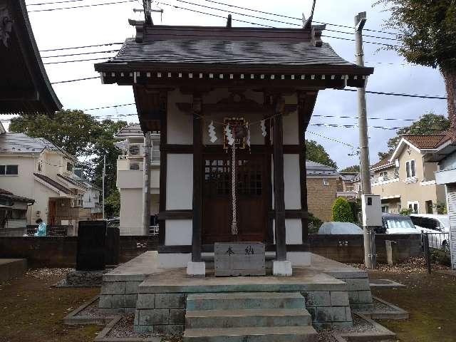 東京都三鷹市大沢3-7-15 青龍権現二ツ塚神社（大澤八幡神社境内社）の写真1