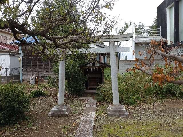 東京都三鷹市大沢6-3-11 小祠（龍源寺境内社）の写真1