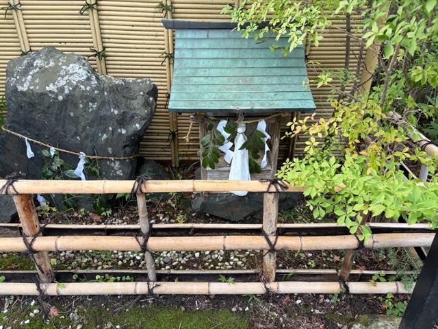 安産石(鍬山神社　境内)の参拝記録1