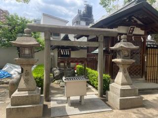 妻社(大阪天満宮 境内社)の参拝記録(サチサチさん)