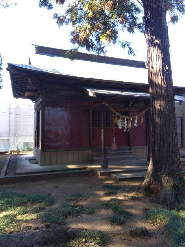 埼玉県桶川市坂田983 八幡宮（坂田氷川神宮境内）の写真1