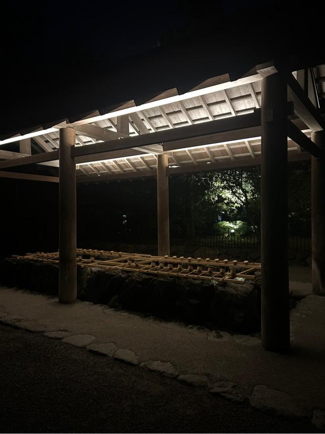 手水舎の参拝記録3