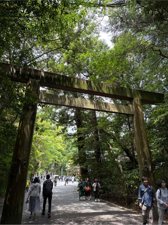 二の鳥居の参拝記録1