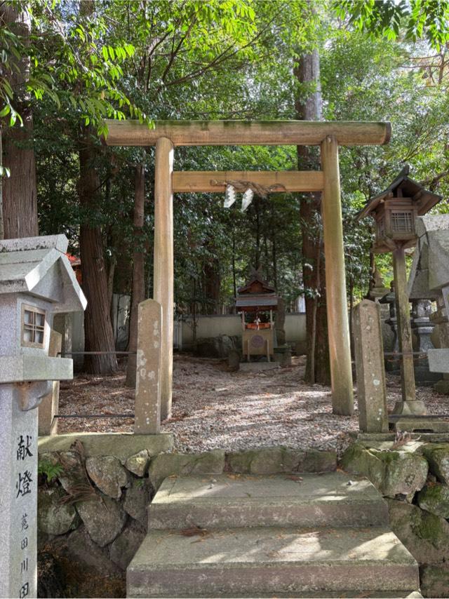 奈良県宇陀市榛原萩原703 大山祇神社(墨坂神社 境内社)の写真1