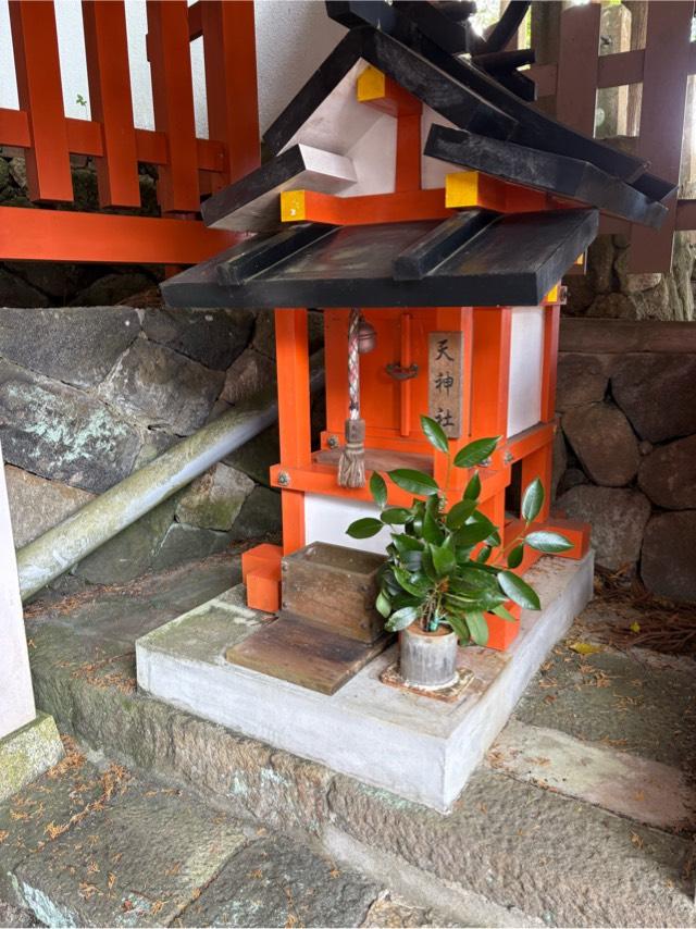 奈良県宇陀市榛原萩原703 天神社(墨坂神社 境内社)の写真1