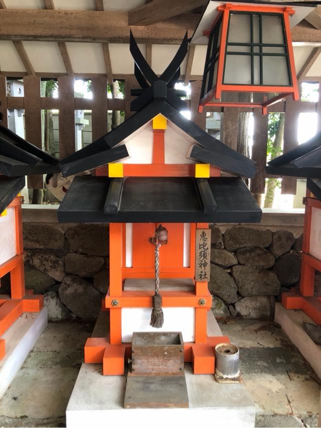 恵比寿神社(墨坂神社 境内社)の参拝記録1