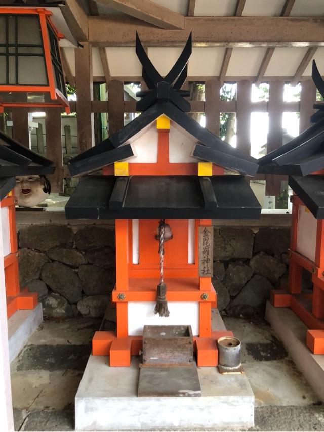 金刀比羅神社(墨坂神社 境内社)の参拝記録1