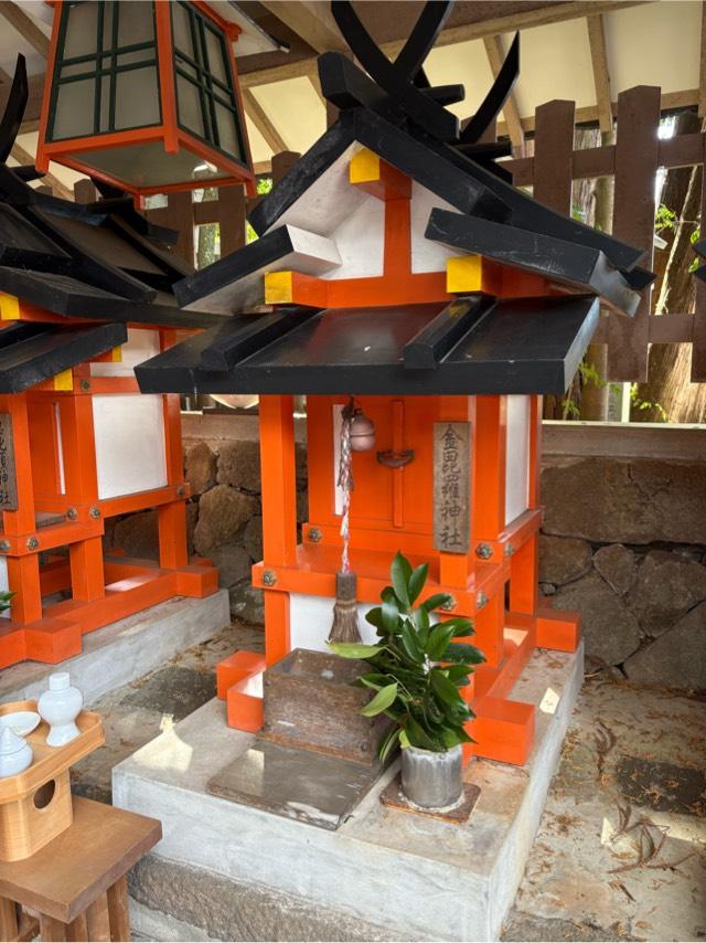 奈良県宇陀市榛原萩原703 金刀比羅神社(墨坂神社 境内社)の写真1