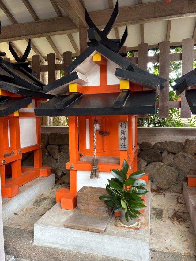 奈良県宇陀市榛原萩原703 稲荷神社(墨坂神社 境内社)の写真1