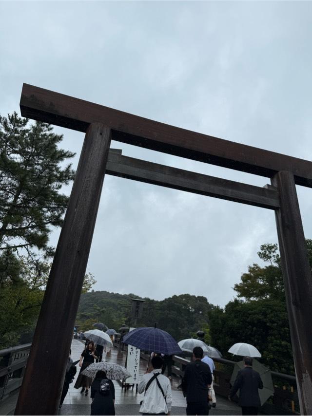 宇治橋鳥居（外側）の参拝記録1