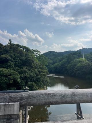 宇治橋鳥居（内側）の参拝記録(⛩️🐍🐢まめ🐢🐍⛩️さん)