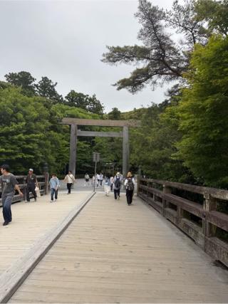 宇治橋鳥居（内側）の参拝記録(⛩️🎠🐢まめ🐢🎠⛩️さん)