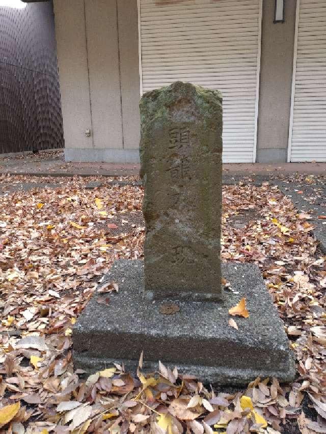 九頭龍大權現（上染谷八幡神社境内社）の写真1