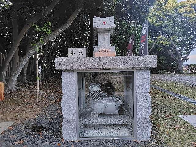 オートバイ神社（吉田神社境内社）の参拝記録1