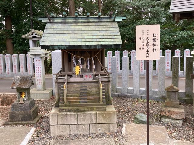 秋葉神社（柴崎神社末社）の参拝記録3