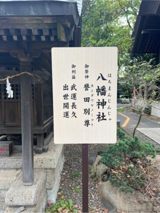 八幡神社（柴崎神社末社）の参拝記録(⛩️🐍🐢まめ🐢🐍⛩️さん)
