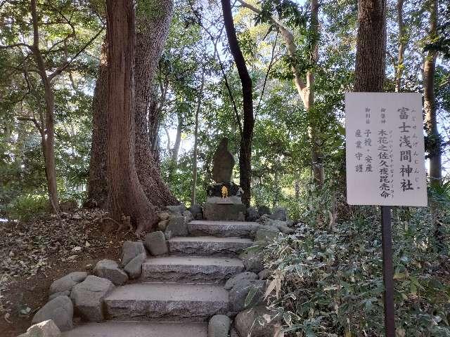 富士浅間神社（柴崎神社末社）の写真1