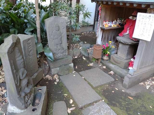 庚申塔（奥澤神社境内）の参拝記録1