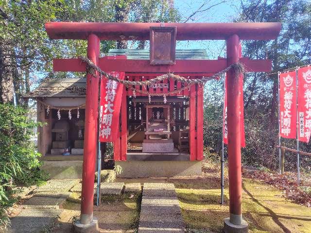 稲荷大明神（十二社神社境内）の参拝記録1