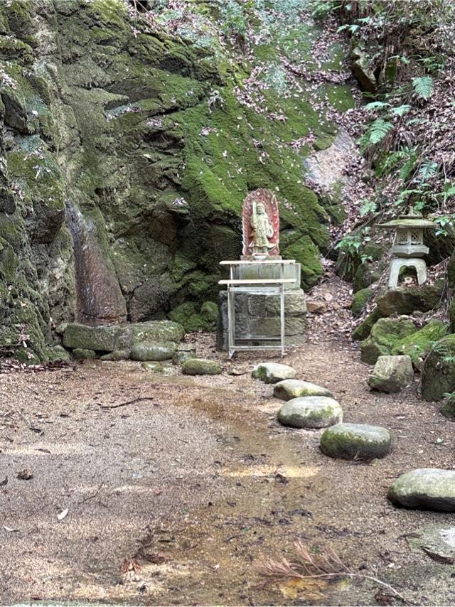 登龍の滝(星田妙見宮境内)の参拝記録1