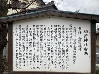 稲荷神社の参拝記録(恭子さん)