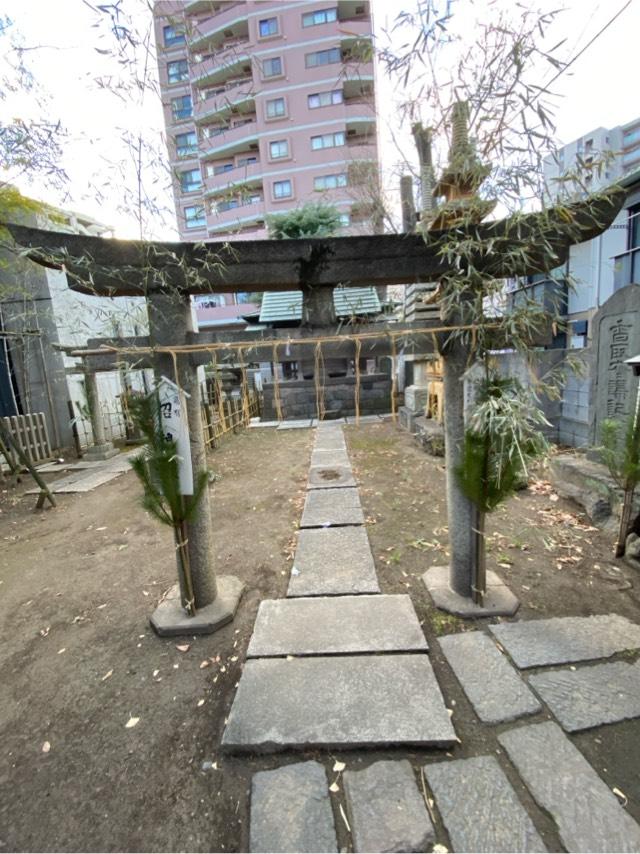 東京都葛飾区 亀有招魂社（亀有香取神社境内社）の写真2