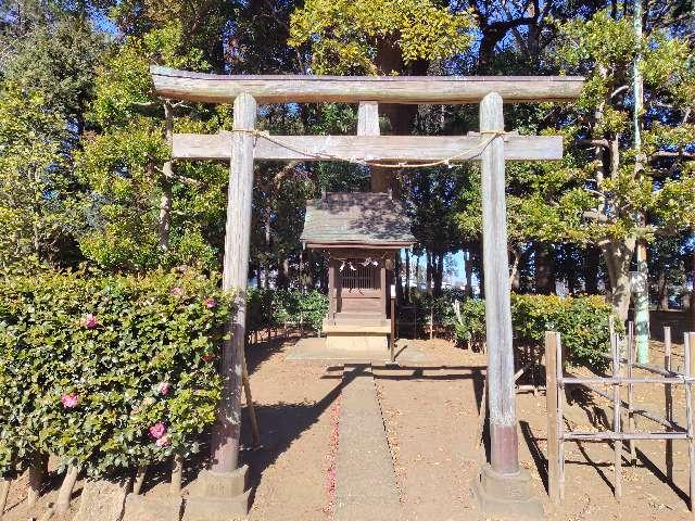 諏訪社（峯ヶ岡八幡神社境内）の参拝記録1