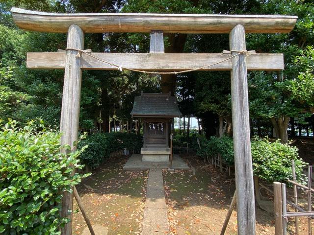 諏訪社（峯ヶ岡八幡神社境内）の参拝記録1