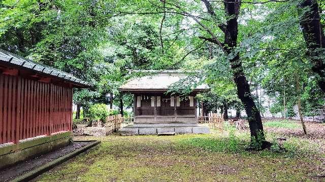三社合祭社（峯ヶ岡八幡神社境内）の参拝記録1