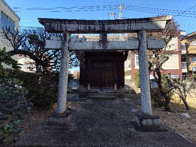 神社（東領家）の写真1