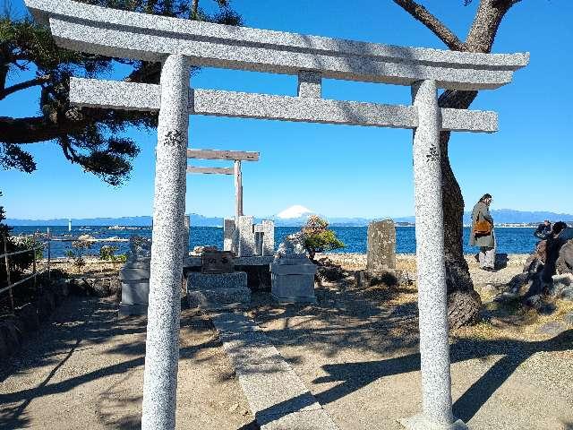 龍神宮遥拝所(森戸神社境内社)の参拝記録2