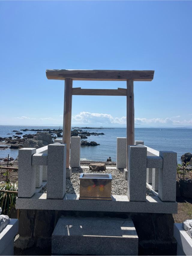 龍神宮遥拝所(森戸神社境内社)の参拝記録1