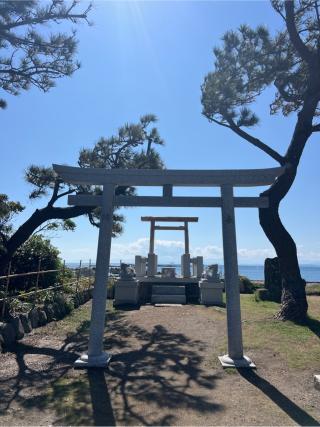 龍神宮遥拝所(森戸神社境内社)の参拝記録(⛩️🐍🐢まめ🐢🐍⛩️さん)