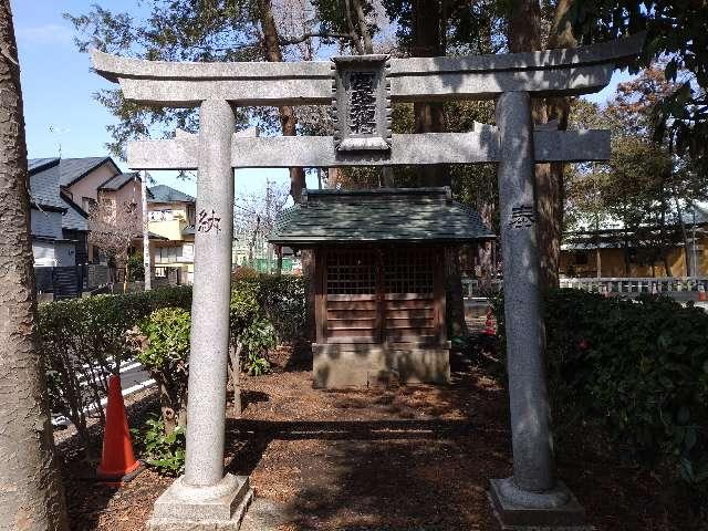富澤稲荷（深見神社境内）の参拝記録1