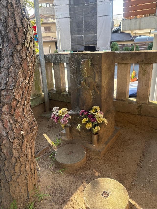 庚申塔（道祖神社境内）の参拝記録1