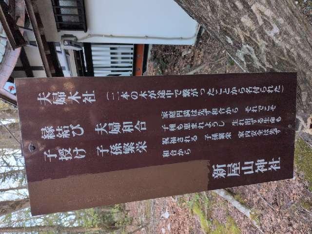 山梨県富士吉田市新屋4-2-2 夫婦木社（新屋山神社境内社）の写真2