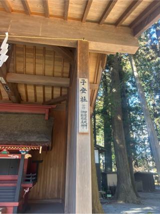 子安社（北口本宮冨士浅間神社　境内）の参拝記録(⛩️🐍🐢まめ🐢🐍⛩️さん)