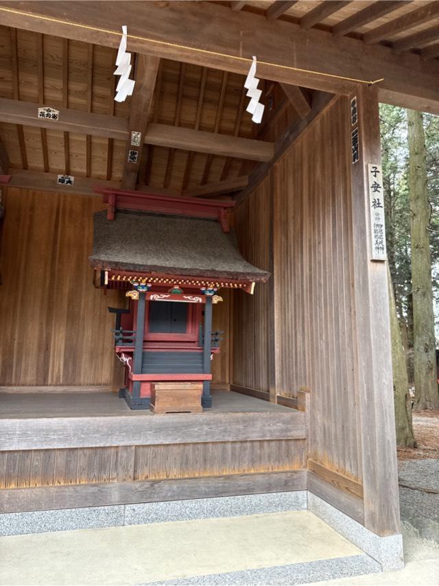 子安社（北口本宮冨士浅間神社境内社）の参拝記録3