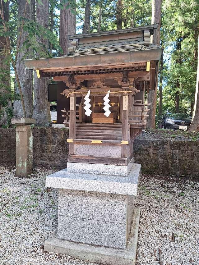 倭四柱社（北口本宮冨士浅間神社境内社）の参拝記録3