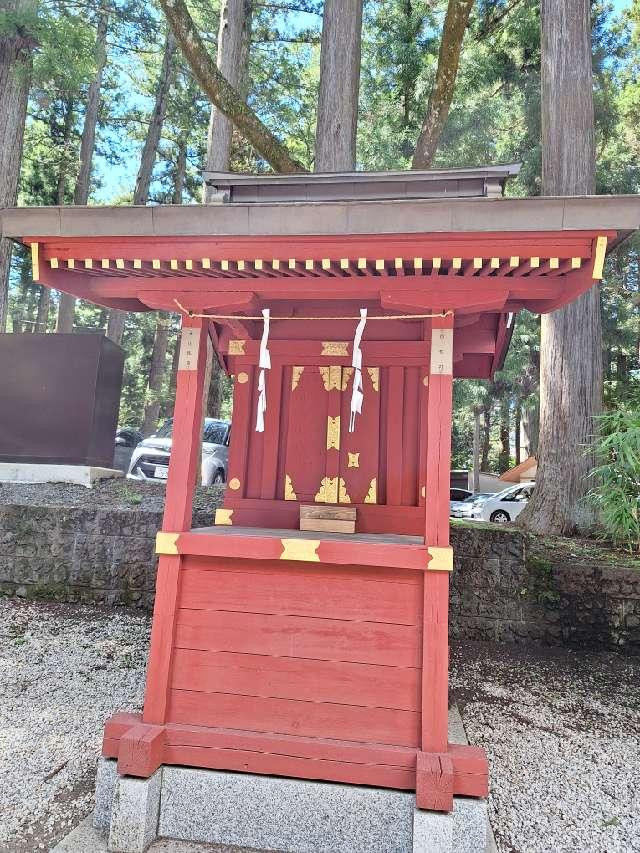 日枝社（北口本宮冨士浅間神社境内社）の参拝記録3