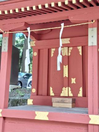 日枝社（北口本宮冨士浅間神社境内社）の参拝記録(まーさんさん)